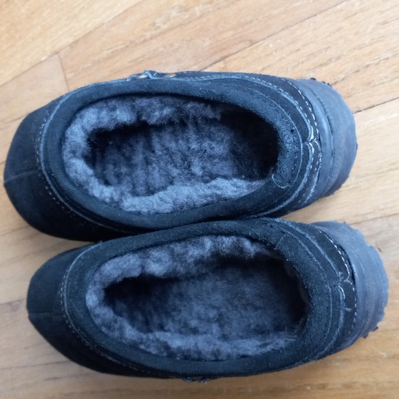 NWOT Leather Suede Sheepskin Lining, TPR Sole, Clogs Size EUR 38/US 6L NWOT - Picture 8 of 11